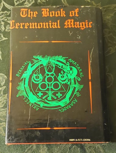 THE BOOK OF CEREMONIAL MAGIC (Hardcover, 1969) Bell 1st Printing, Arthur Waite - Picture 3 of 12