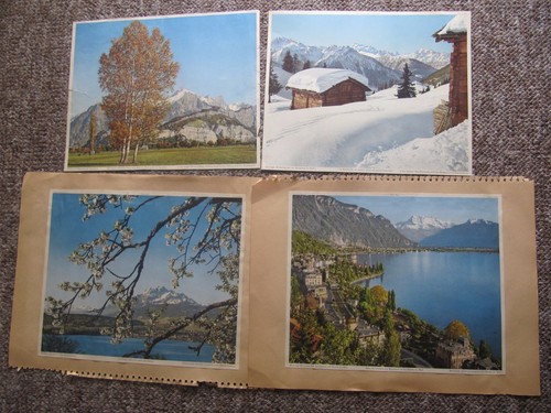 1962/63 Austria Scrapbook. Train tickets, Airplane tickets, menus, etc. 50 Pages - Picture 7 of 12