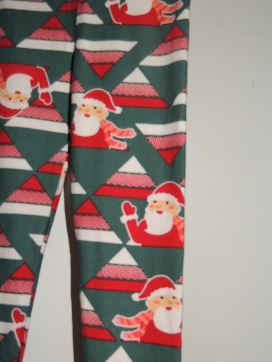 Legging LuLaRoe Taille Unique Imprimé Noël - Motif Animalier - Neuf Avec étiquettes