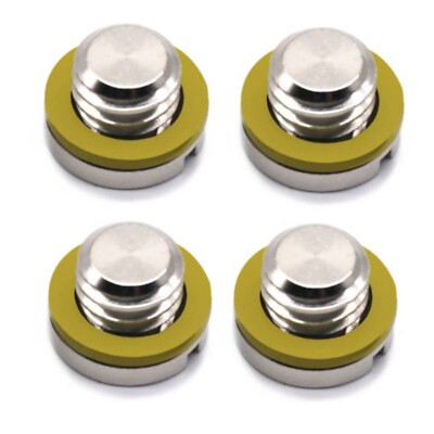 4Pcs Lower Unit Drain Plug Gearcase Screw For Mercury 18-2244 10-79953A2