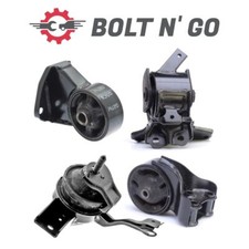4pcs Engine Motor Trans Mount Fits Hyundai Tiburon 03-08 2.7l Automatic