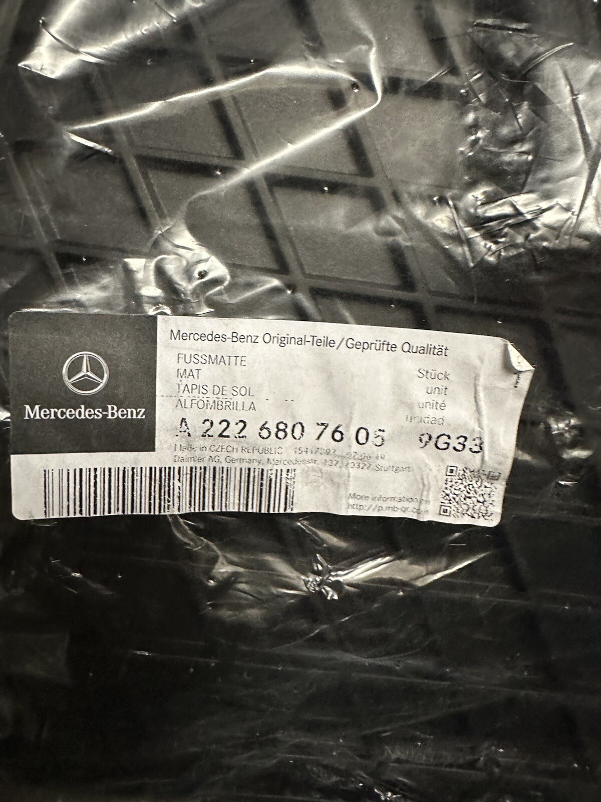 Mercedes-Benz A22268076059G33 for sale online | eBay