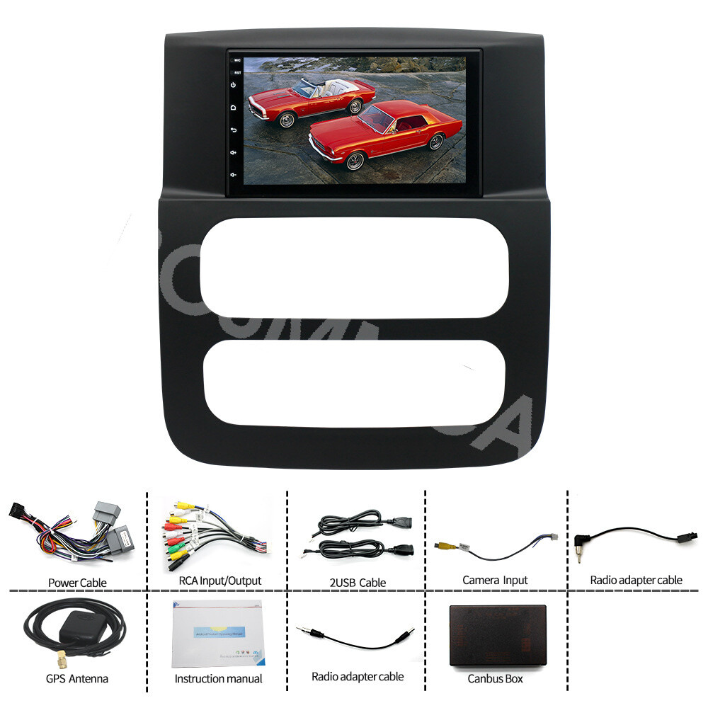 Android 13 Car Radio GPS Navi 2+32G Fit For 2002-2005 Dodge Ram Pickup 1500 2500