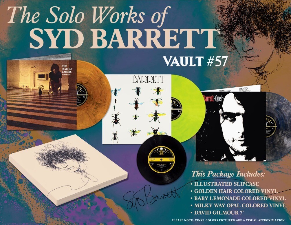 Syd Barrett Solo Works LP Box Set Package Third Man Vault 57