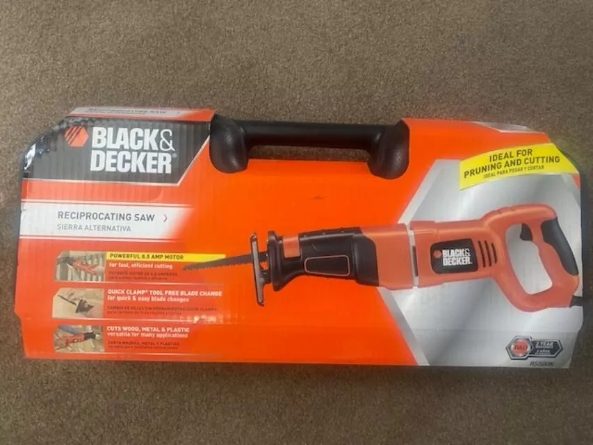 BLACK DECKER RS500K Reciprocating Saw Kit 8.5 Amp eBay