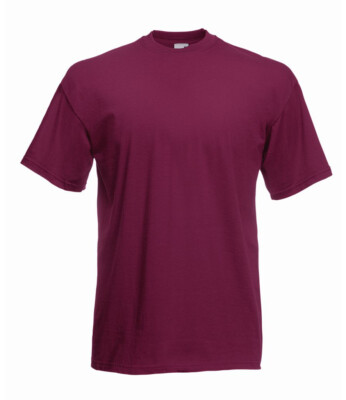 Magliette Senza Etichette Nuove Confezione Da 5 T-shirt Heavy Cotton Fruit Of The Loom - Uomo/unisex, Cotone Pesante, Taglia Regolare Forever Lean - Foto 8