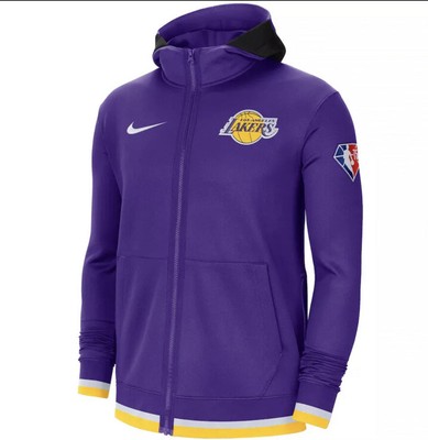 New NBA Los Angeles Lakers Nike 75th Anniversary Showtime Hoodie  