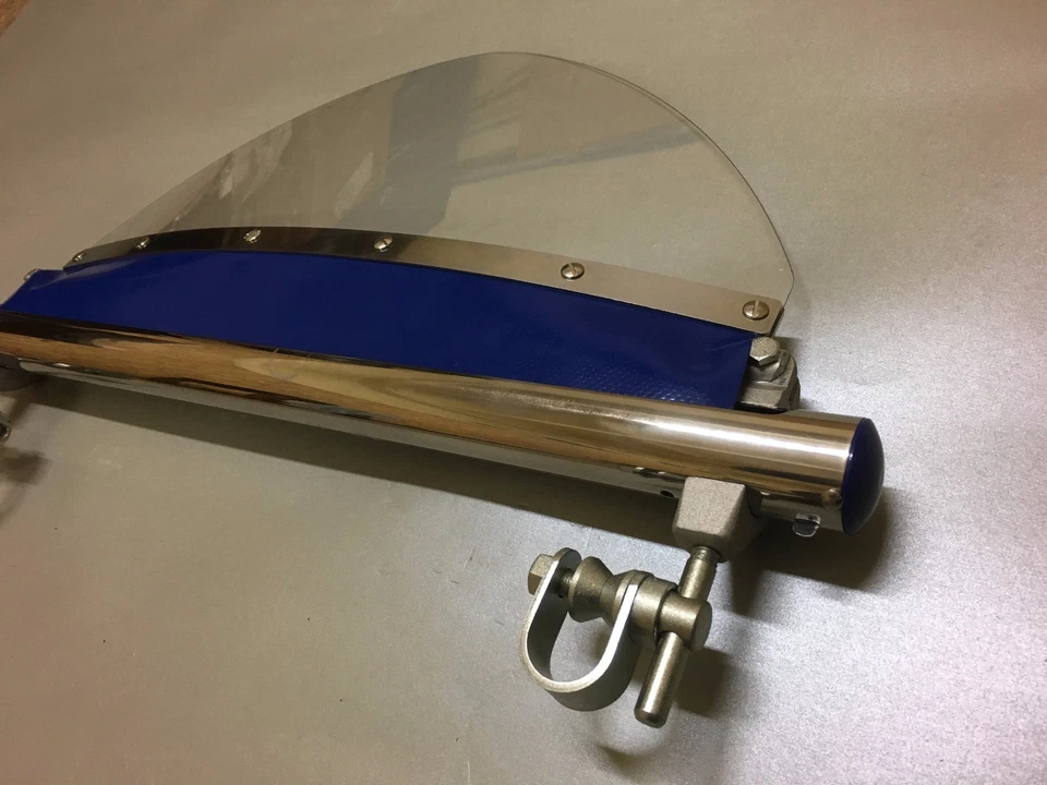 PARABRISAS HARLEY DAVIDSON KNUCKLEHEAD FLATHEAD EL FL VL UL INDIAN CHIEF HANSON Foto 3 de 4