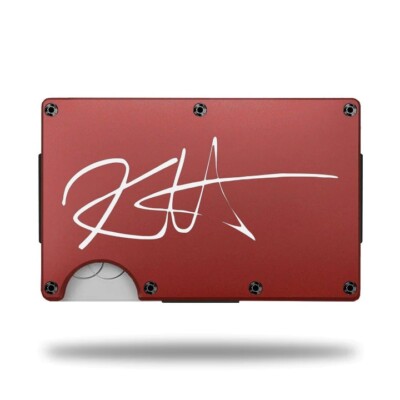 Custom Laser Engraved Wallet - KIRK LEE HAMMETT - GREAT GIFT WALLET