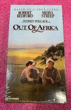 Out of Africa VHS, 1985 New Sealed Robert Redford  Meryl Streep