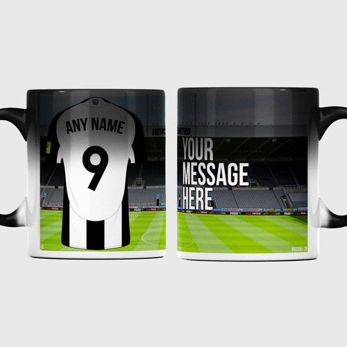 Personalised Newcastle United Mug 2024 2025 Home Mug Football Magpie Fan Mug Mum - Picture 6 of 38