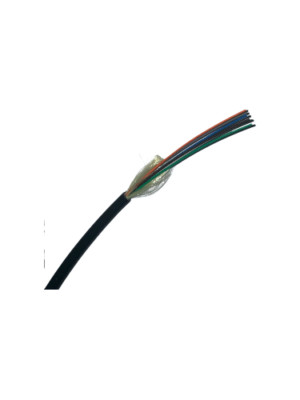 2500ft - 6 Strand Singlemode Indoor/Outdoor SMF-28 Riser Rated Fiber Optic Cable