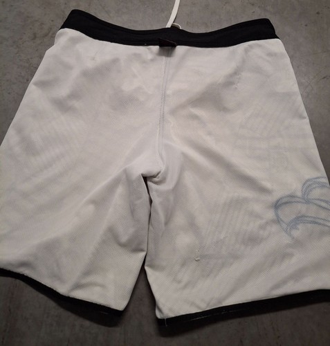 Tony Hawk Mens Geometric Swim Trunks Blue Flame Accent Black/White Size 36 READ - Picture 8 of 9