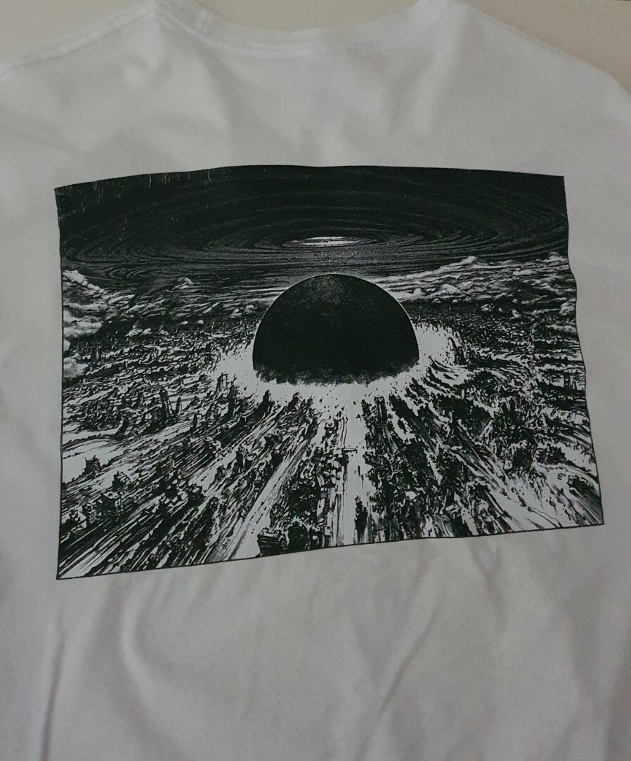 FW17 Supreme Akira Neo-Tokyo L/S tee white Long sleeve FW17 Supreme Akira Neo-Tokyo L/S tee white Long sleeve