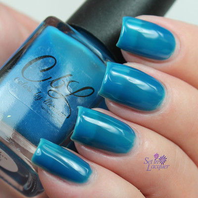 NEW! COLORS BY LLAROWE Indie nail polish lacquer in ROCKY MOUNTAIN HIGH ~ BLUE