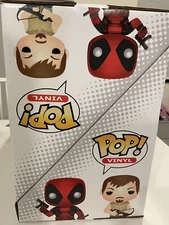2 Funko Pop Superhero Themmed 15 Pop Display Cardboard Stand Shelf 3 Tier 15x24”