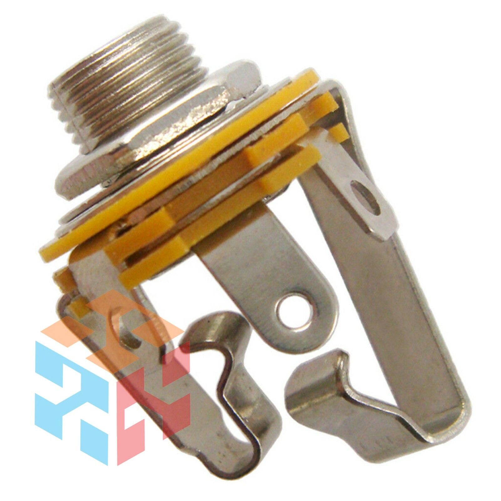 Electric Guitar Input Jack 6.35mm Stereo Active Pickup Output Socket