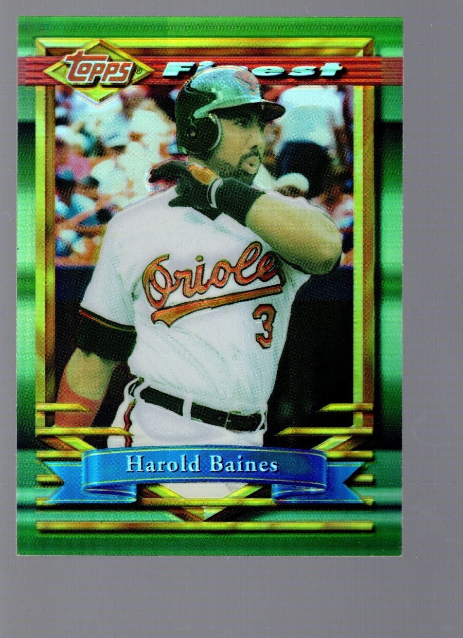 Harold Baines 1994 Topps Finest Refractor #254