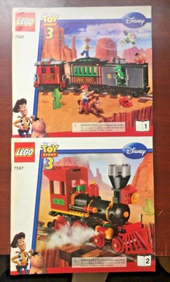 lego toy story train instructions