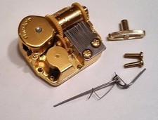 Sankyo 18 Note Music Box Movement With Reuge Wire Stopper-"Bolero"