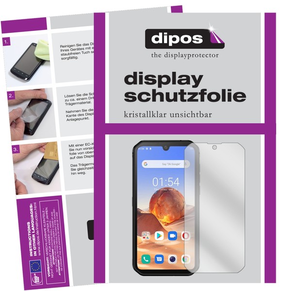 5X Schutzfolie FüR Blackview BV9900E Display Folie Klar Displayschutzfolie-image