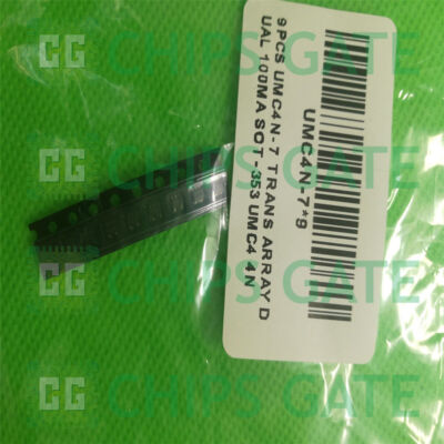 9PCS UMC4N-7 TRANS ARRAY DUAL 100MA SOT-353 UMC4 4N #A6-9