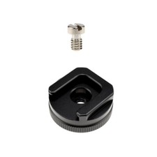 Camera Hot Shoe Mount to 1/4"-20 Tripod Screw Adapter Fine Craftsmanship