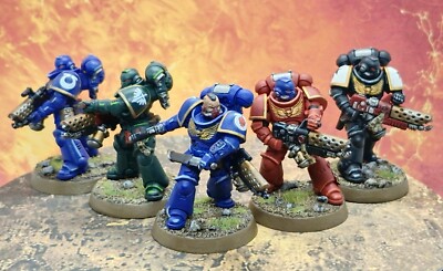Commission De Peinture Warhammer 40K - Escouade Infernus Ultramarines (PRO Painted)