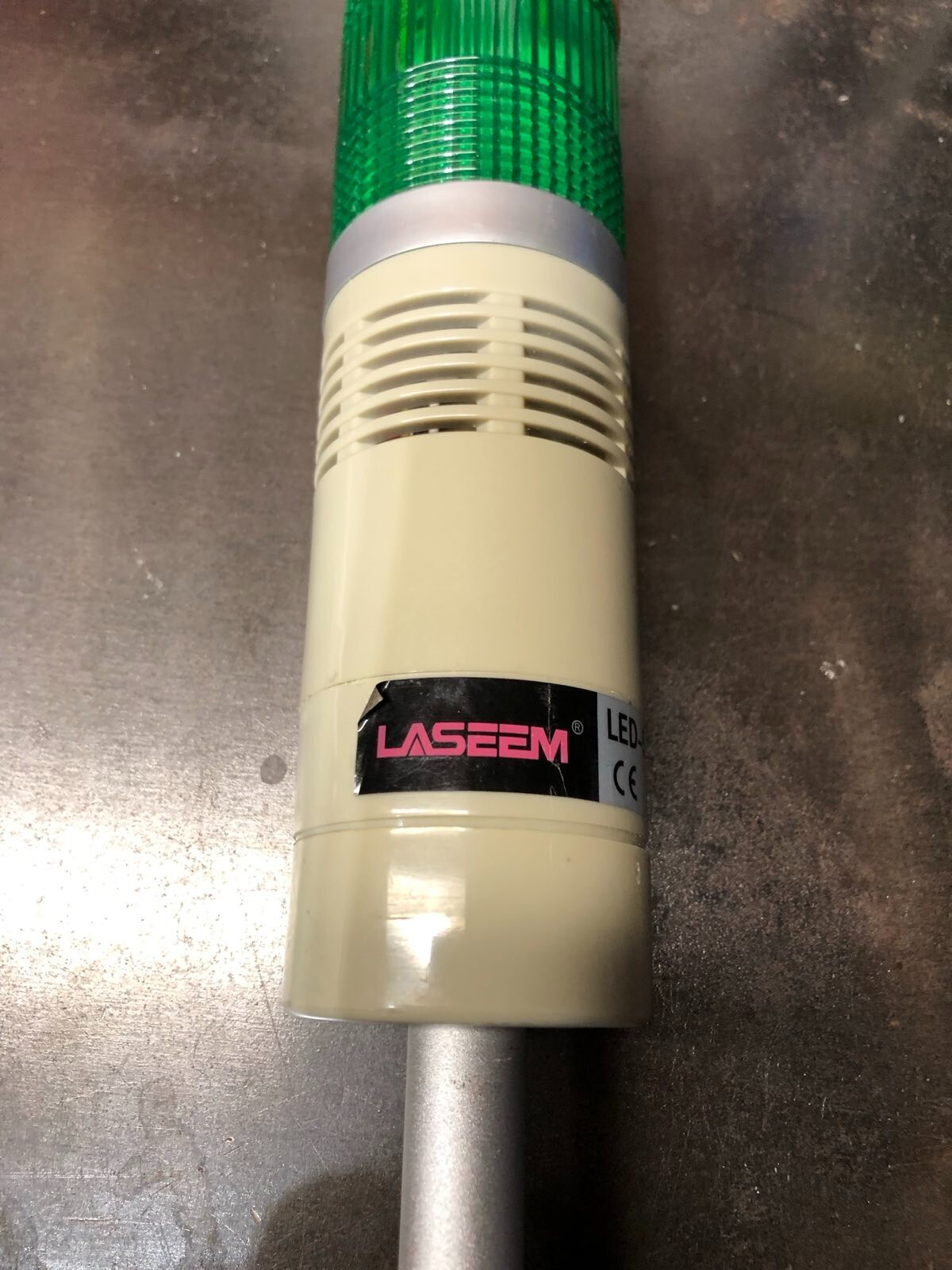 Laseem Led-502-T3J Led Stack Light Red/Yel/GRN w/controller , Lightly used! 