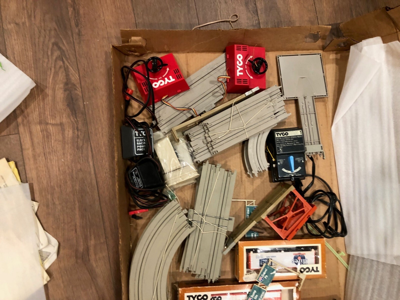 Rare US1 Tyco Train & slot car ho racing set eBay