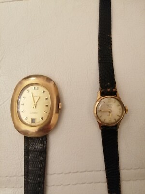 Coppia rari orologi donna Lanco anni '70 e Devis anni' 50 carica man  funzionanti | eBay