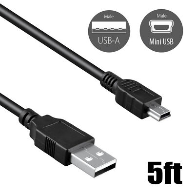 Mini USB Charging Cable Cord for Tecsun A9 PL-310 PL-310ET PL-380 Receiver Radio