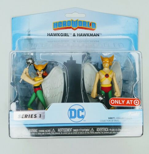 NIB Funko HeroWorld DC Hawkgirl & Hawkman Series 1 - Picture 2 of 4