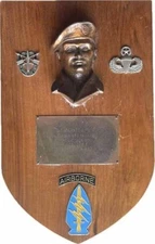 10TH SPECIAL FORCES GROUP (ABN) VETERAN END OF TOUR PLAQUE
