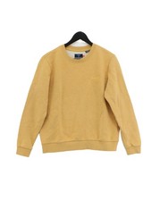 Superdry Women's Hoodie UK 10 Orange 100 Other Pullover