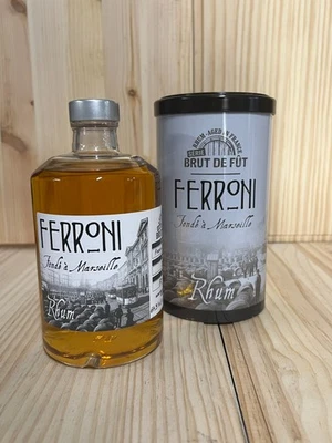 1 Bouteille de Rhum Ferroni Série Brut de Fût France Equatoriale 2016 50cL 64.3° - Photo 1/3