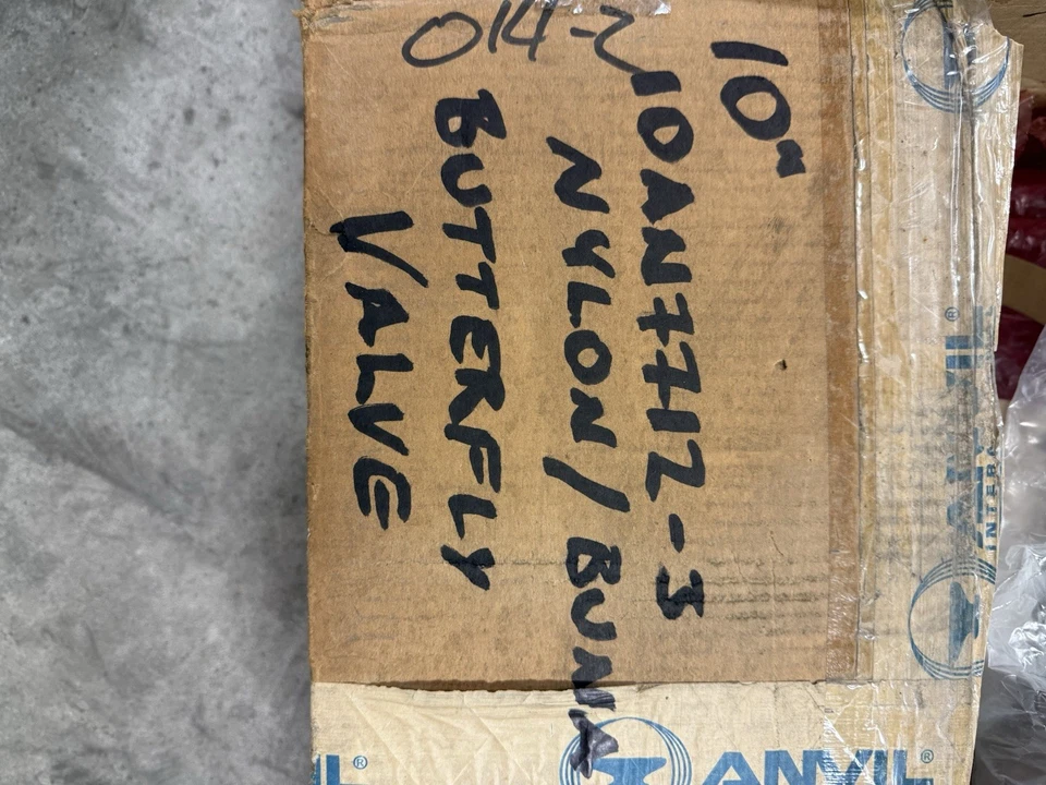 "Válvula mariposa 10"" Gruvlok epoxi buna 7005011714, Gear Opp, nueva en caja" Foto 3 de 3