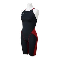 Mizuno Swim Competitive Swimsuit GX/SONIC STREAM Half Suit Lace Open Back L