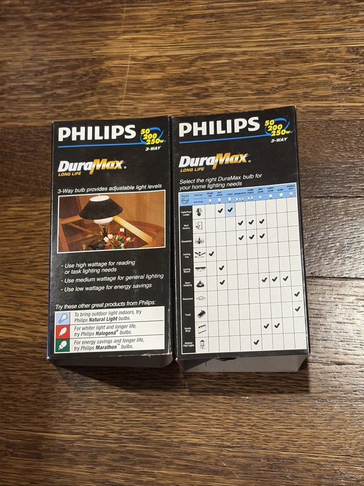 2 - Philips DuraMax 3 Way 50/200/250 Watt Light Bulb A21 - Image 2 of 3