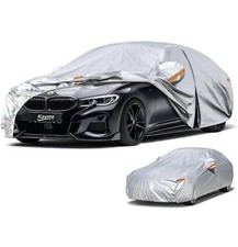 Bâche Voiture Exterieur, Housse Voiture Exterieur Étanche Respirante XL