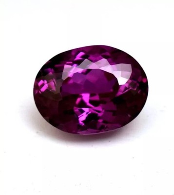 Rare Natural Purple Pink Sapphire 9.48 Ct Oval Cut Certified Loose Gemstone