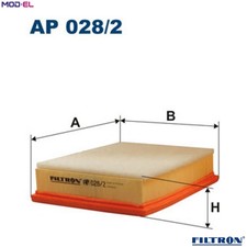 AIR FILTER AP 028/2 FOR ALPINA BMW 3/E46/5/E9/Convertible/Compact/E6/Z/7/E8/X