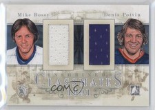 2010 ITG Enshrined Classmates Silver /9 Mike Bossy Denis Potvin #CM-65 HOF 0a4