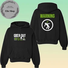 Reprint Green Day Merch Signs Tee Warning 25th Anniversary Deluxe 2025 Hoodie