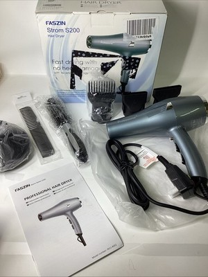 Faszin Strom S200 Ionic Salon Hair Dryer, Professional Blow Dryer 1800W       A1