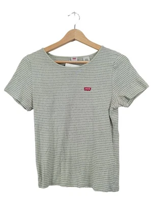 Levi's T-shirt Femme Vert Rayé Basique (EU 40, INT L) - Photo 1/3
