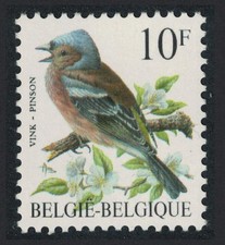 Belgium Chaffinch Bird Buzin  Pinson  10f 1990 MNH SG#2854 MI#2404x Sc#1230
