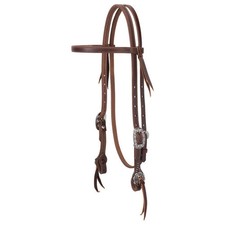 Weaver Leather Working Tack Browband Headstall - Hot-Stuffed Harness