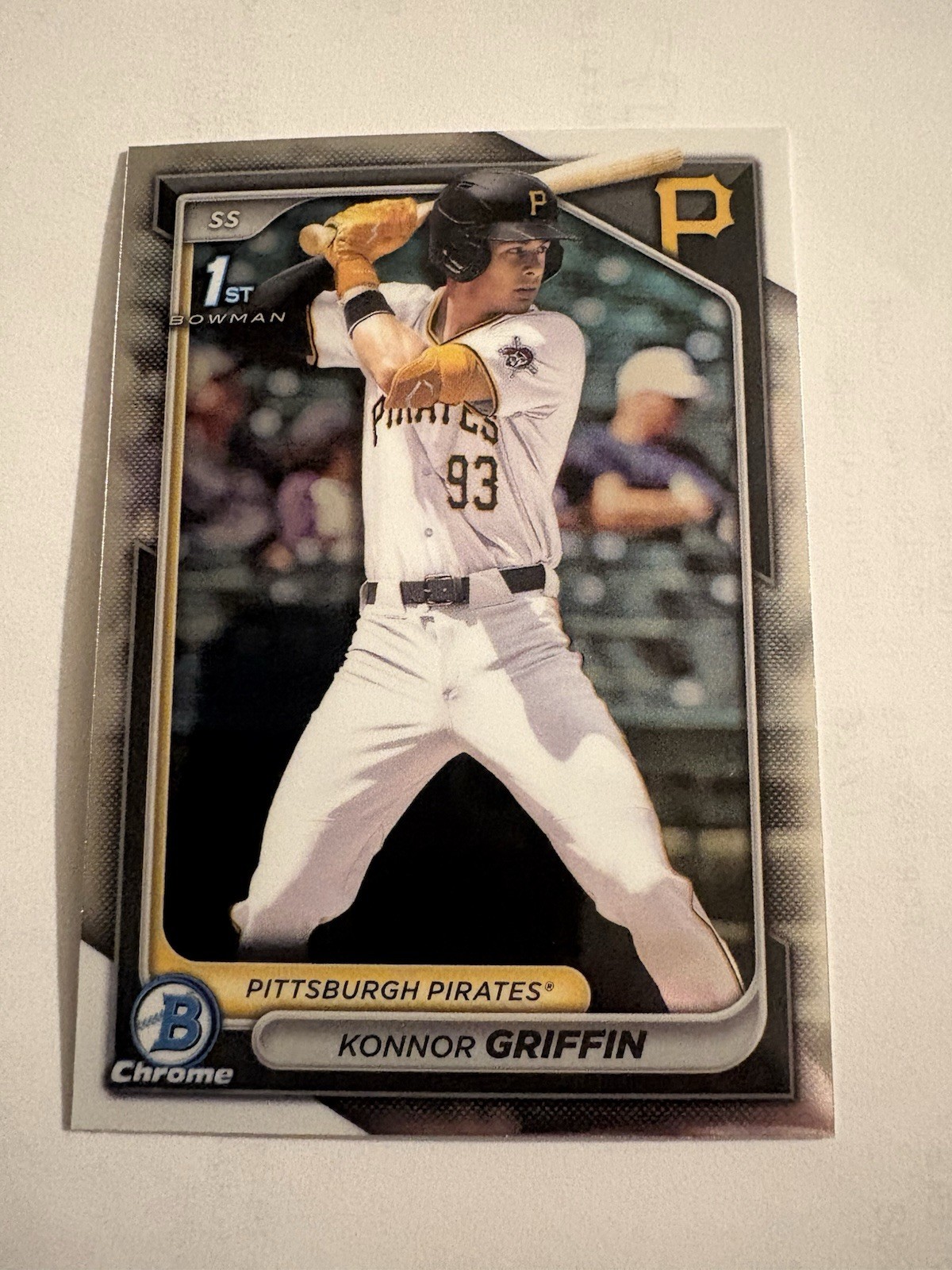 2024 Bowman Draft Konnor Griffin Chrome 1st #BDC-22 Pirates