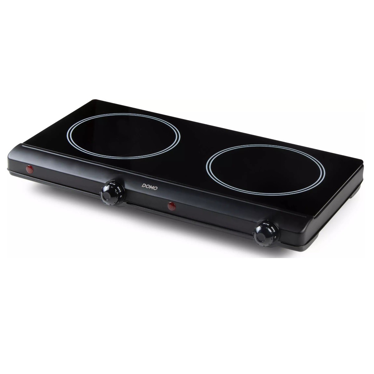 Réchaud électrique vitrocéramique Domo DO339KP double plaque 2500w noir